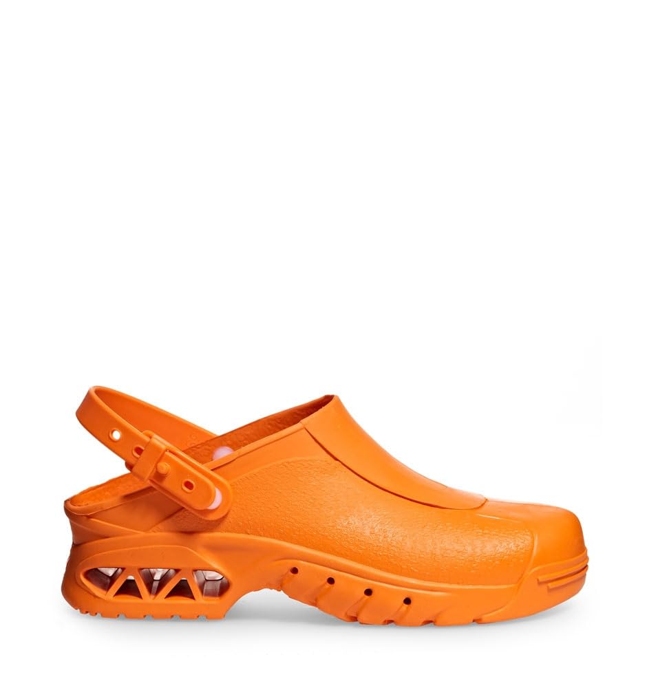 ABEBA 9630 AUTOKLAVIERBARE CLOGS Verstopfen, OB, A, E, SRC, Orange, Grösse 42 42 EU, 42 EU