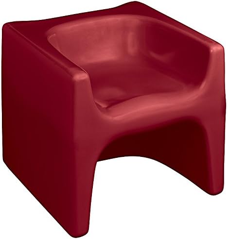 esku DADU Kinderhocker mit DREI Sitzhöhen für Innen- und Aussenbereich | wetterfester Wendehocker fü