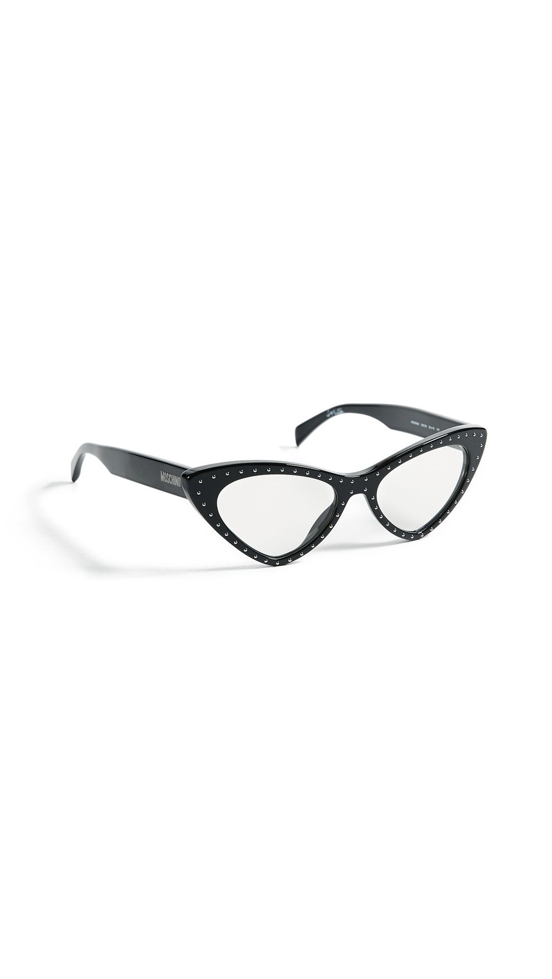 Moschino Sonnenbrillen MOS006/S BLACK/UVA UVB TRANSPARENT PROTECTION 52/18/140 Damen