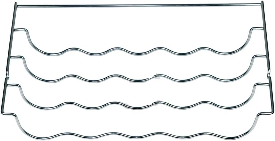 Flaschenablage für Kühlschrank kompatibel mit Bosch 00689254 Metallgitter für 5 Flaschen