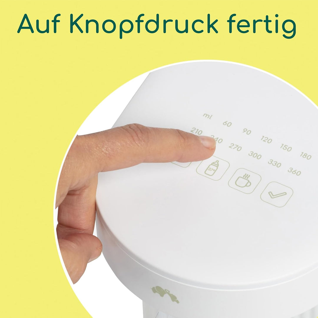 Bebeconfort Instant-Flaschenzubereiter Baby, Genaue Temperatur in Sekunden, Der Leise, Schnelle Baby