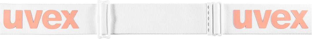 Uvex Unisex Downhill 2000 S Cv Skibrille (1er Pack) Einheitsgrösse white/rose-orange, Einheitsgrösse