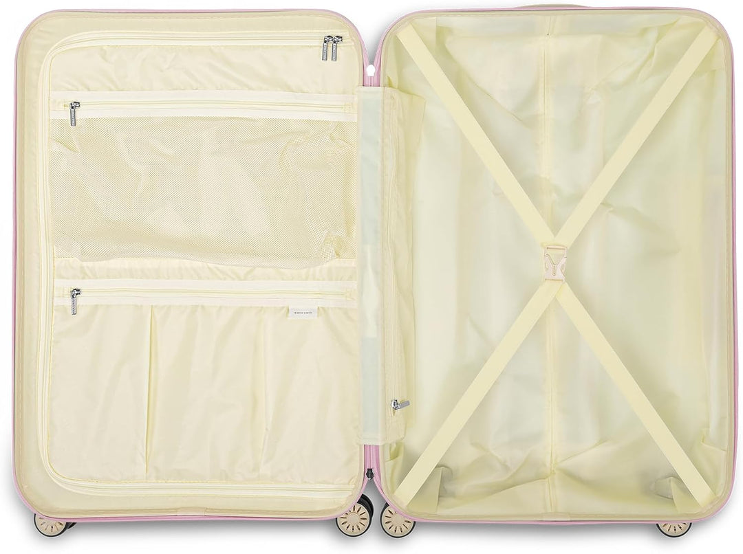 SUITSUIT Kofferset 2 teilig - Handgepäck Koffer - Reisekoffer Gross - Koffer Leicht - Hartschalenkof