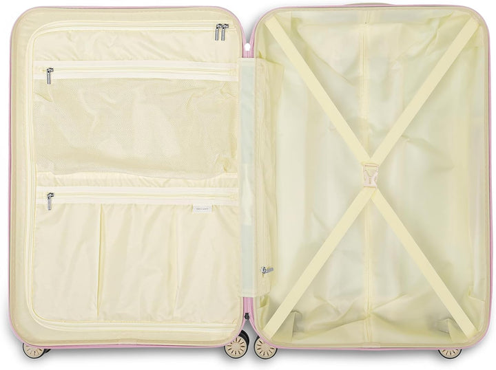 SUITSUIT Kofferset 2 teilig - Handgepäck Koffer - Reisekoffer Gross - Koffer Leicht - Hartschalenkof
