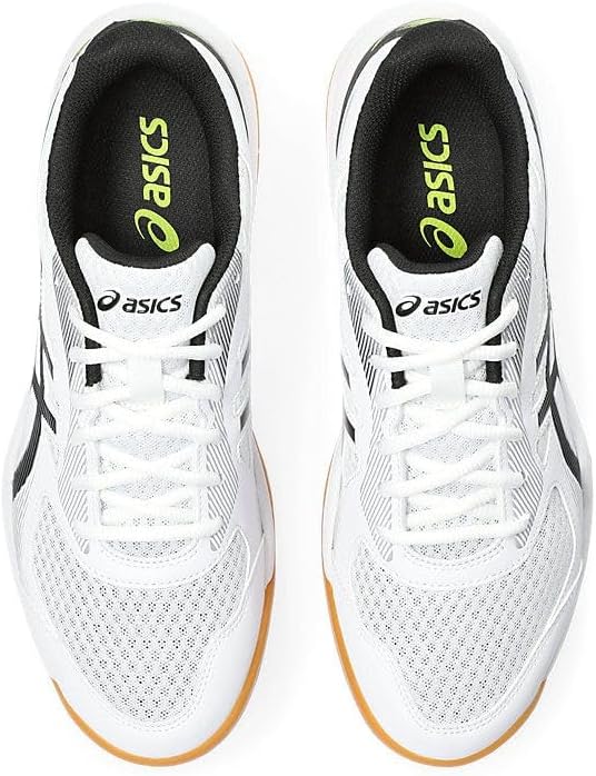 ASICS Upcourt 5 44.5 EU White Safety Yellow, 44.5 EU White Safety Yellow