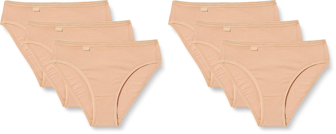 Sloggi Damen 24/7 Cotton Tai C3p Slip (3er Pack) 46 Brush, 46 Brush