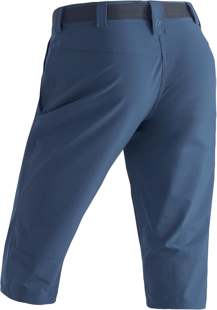 Maier Sports Damen Caprihose Inara Slim, 3 Jahre Blau (Ensign Blue)