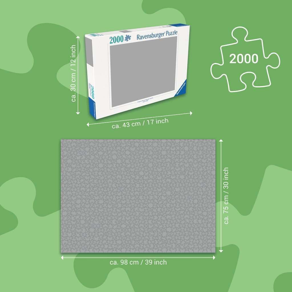 Ravensburger Puzzle 17114 - Chinesische Mauer im Sonnenlicht - 2000 Teile Puzzle für Kinder und Erwa