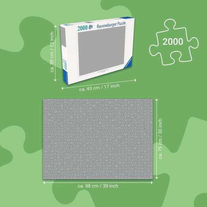Ravensburger Puzzle 17114 - Chinesische Mauer im Sonnenlicht - 2000 Teile Puzzle für Kinder und Erwa