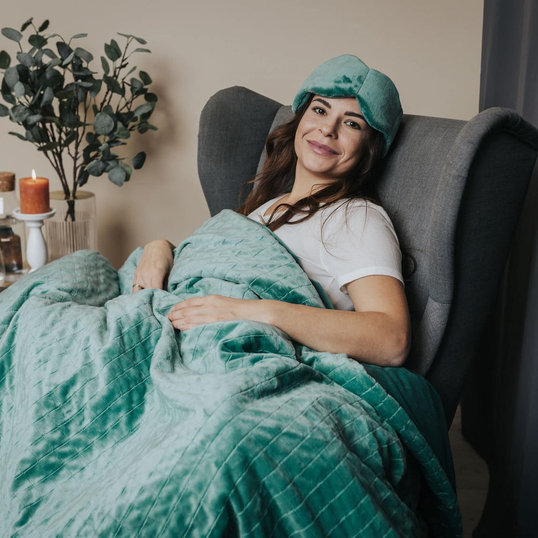 Gravity Home Office Kit : Gewichtskragen Gewichtskissen und Gewichtsband für Stress Nacken- Rücken-