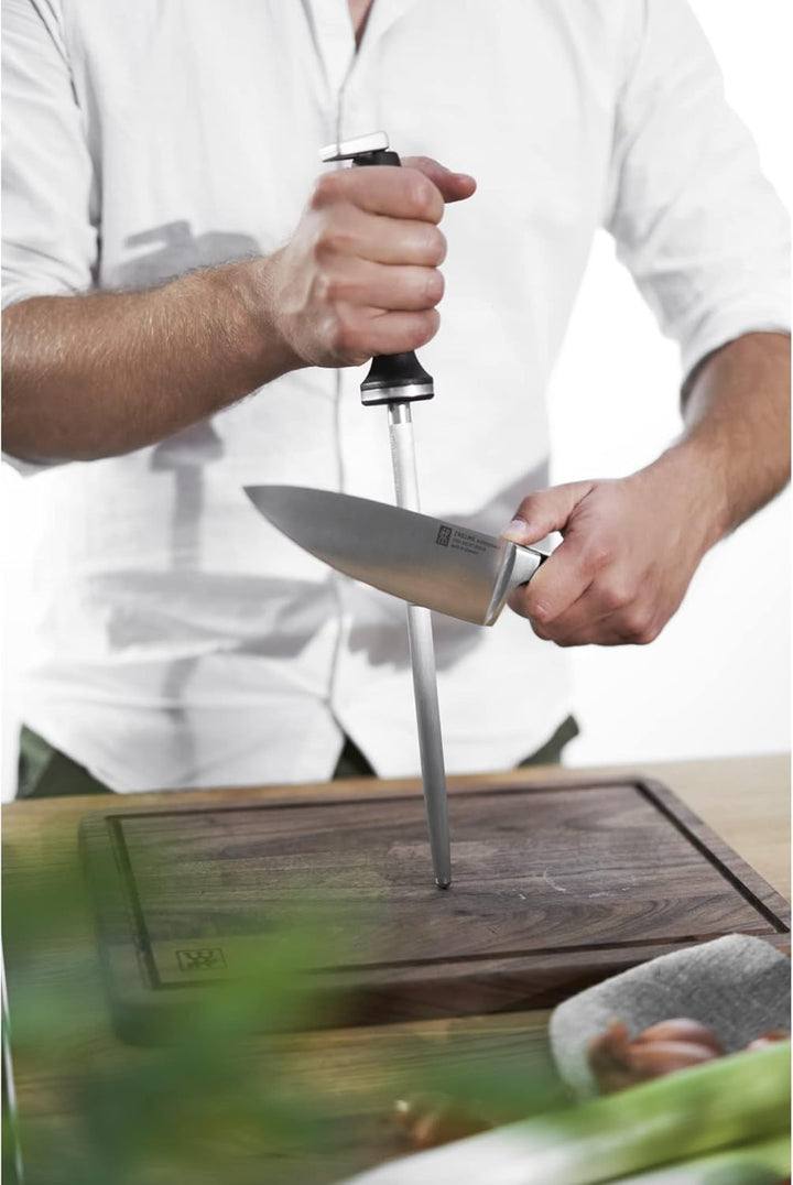 ZWILLING J.A. Henckels 32565-310 Wetzstahl, 30,5 cm, Schwarz/Edelstahl 12-inch Schwarz/Edelstahl, 12