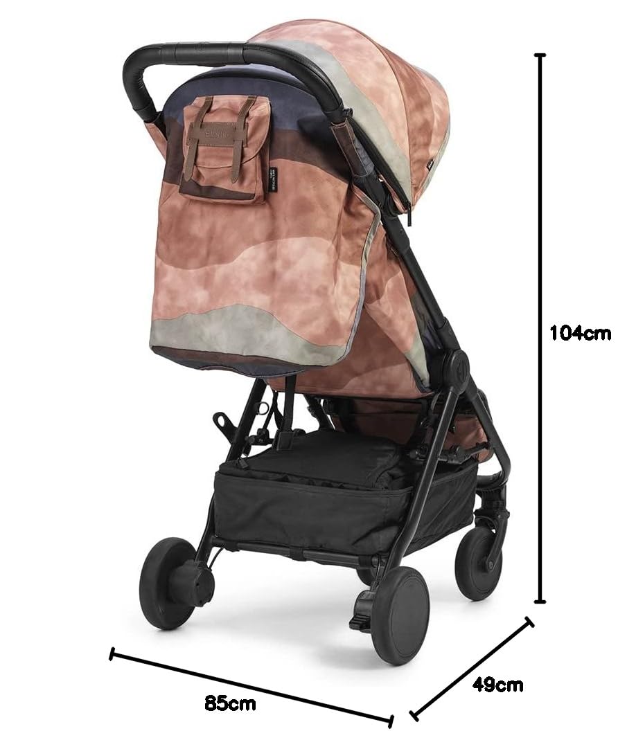 Elodie Details Mondo Stoller® Buggy von Geburt bis 4 Jahre (22 kg) - Liegeposition, Einhand-Faltung