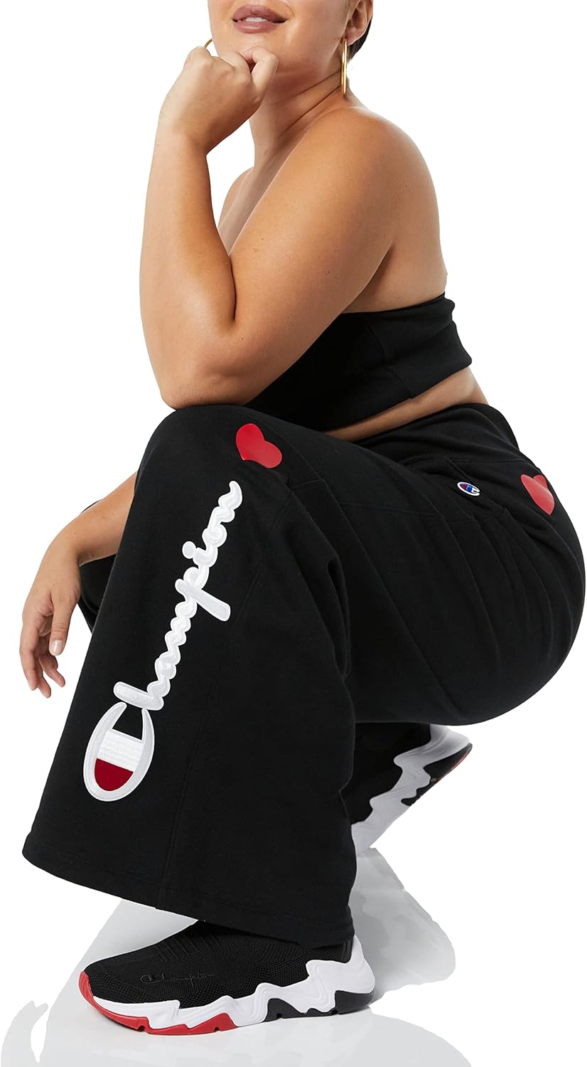 Champion Unisex Trainingshose Reverse Weave Puddle Pant S Ebony-510519, S Ebony-510519