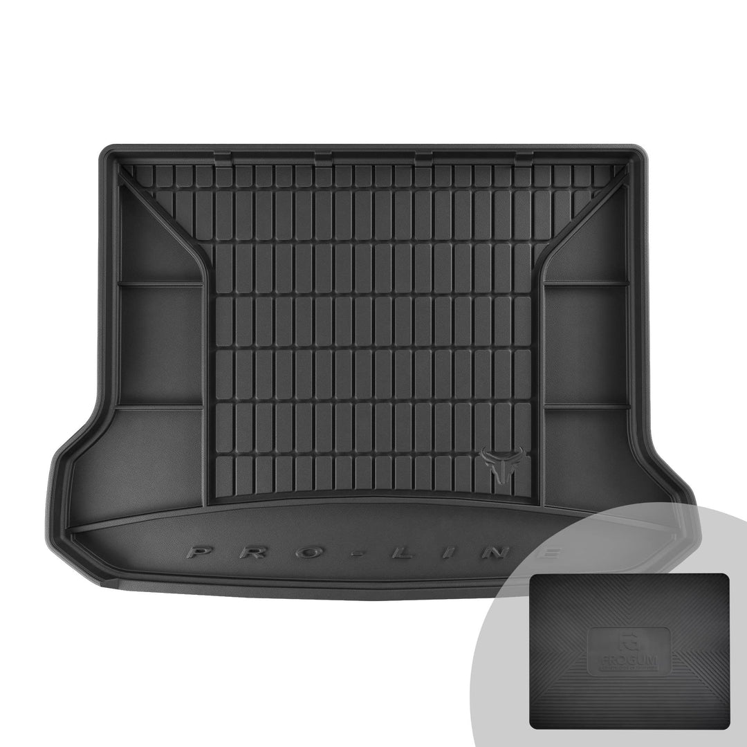 FROGUM ProLine 3D Gummimatte Exklusive Auto Kofferraummatte Kofferraumwanne für Volvo XC60 I 2008-20