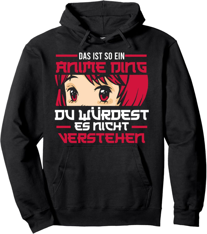 Anime Japanische Kunst Manga Lustige Sprüche Pullover Hoodie
