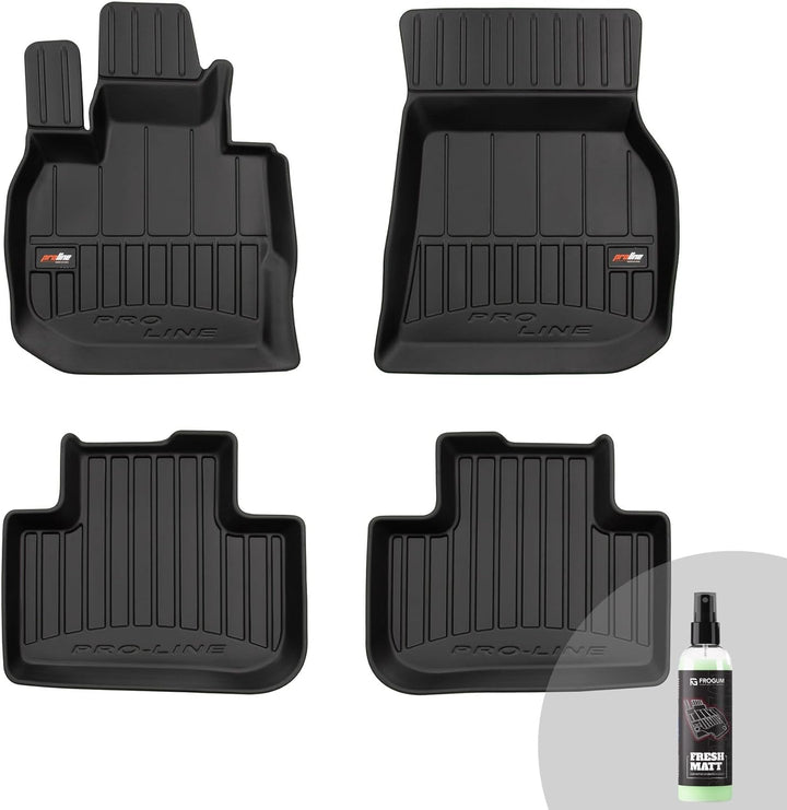 FROGUM ProLine 3D Gummimatten Exklusiven Auto Fussmatten Autofussmatten für BMW X3 G01 ab 2017, für