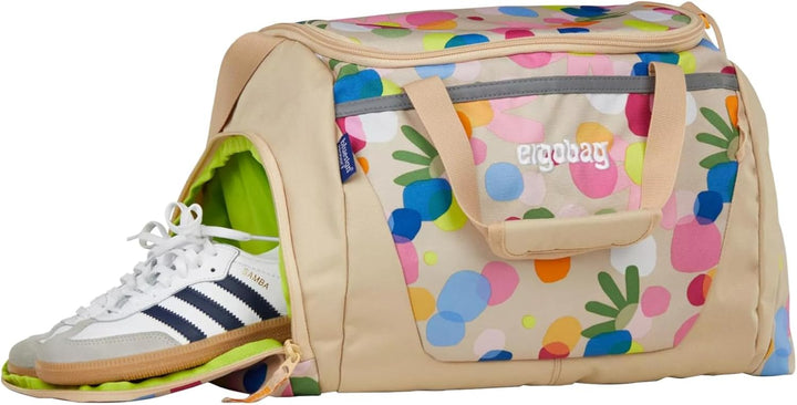 ergobag Sporttasche | 20 Liter Kindersporttasche mit Schuhfach, verschiedene Motive, ideal als Schwi