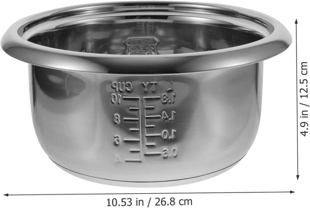 MAGICLULU Innentopf Für Reiskocher Kochtopf-innentopf Aus Hochwertigen Materialien Reiskocher-ersatz