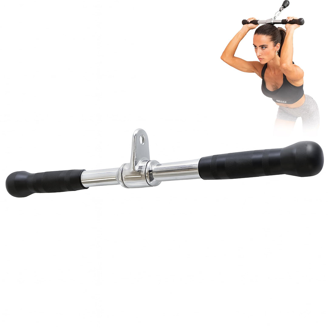 MuscleForge® Aufsatz für Latzug, Seilzug, Griff mit Drehbarem für Kabelmaschine, Kabelzug Griff für