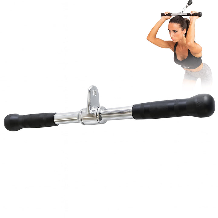 MuscleForge® Aufsatz für Latzug, Seilzug, Griff mit Drehbarem für Kabelmaschine, Kabelzug Griff für