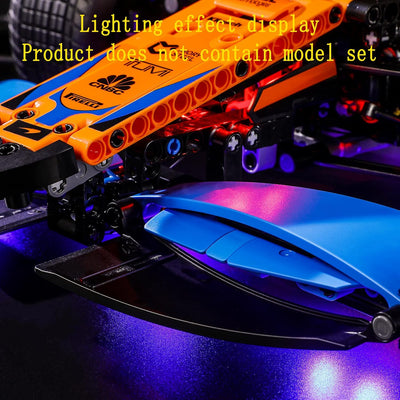 GEAMENT LED Licht-Set Kompatibel mit Lego McLaren Formel 1 F1- Beleuchtungsset für Technic 42141 Bau