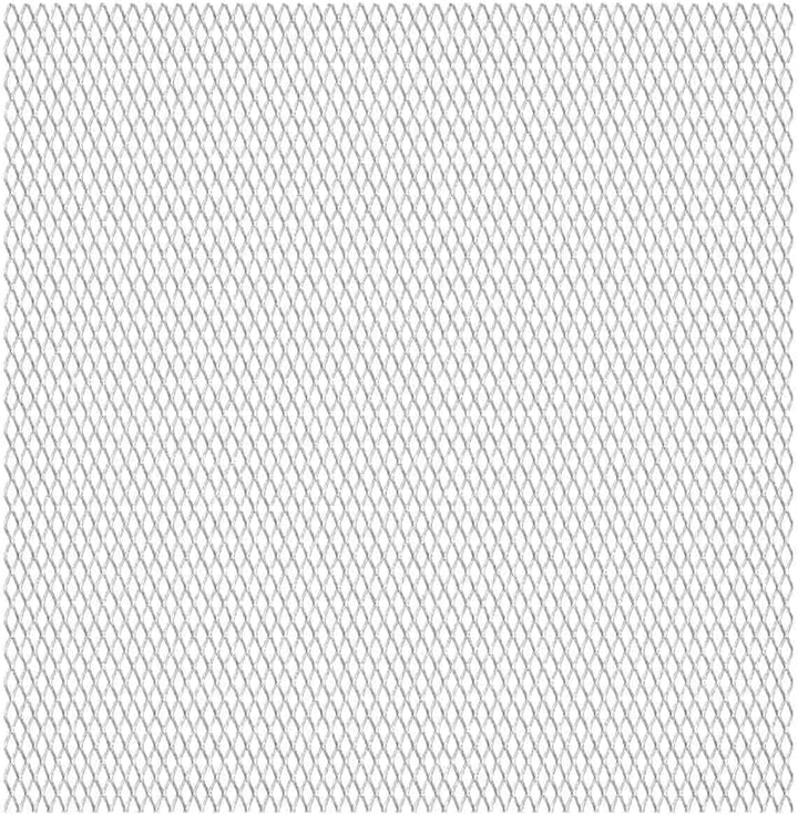 HOMIUSE Gittermatte Streckmetall Edelstahl 100x85 cm 20x10x2 mm Streckmetall-Gittermatte Lüftungsgit