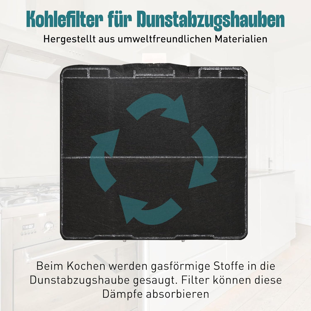2 Aktivkohlefilter Dunstabzugshauben für Siemens LZ53251 Bosch DHZ5325/DHZ5326/11026769/00705431/007