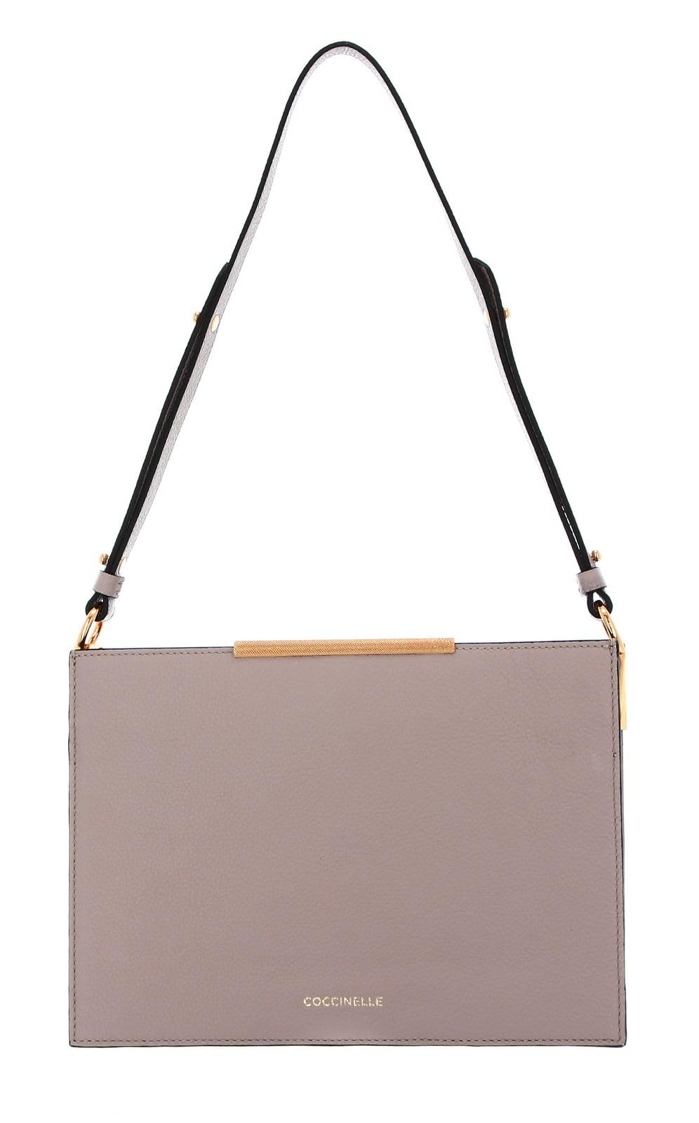 Coccinelle Delices Flat Shoulder Bag Powder Pink