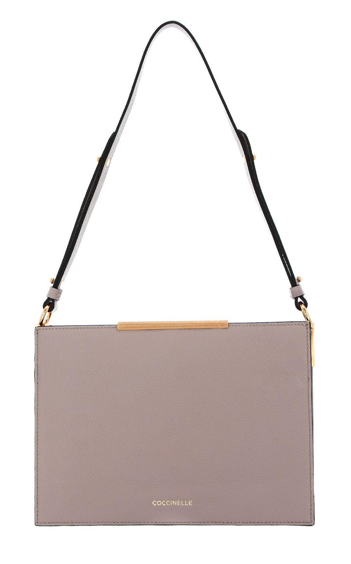Coccinelle Delices Flat Shoulder Bag Powder Pink