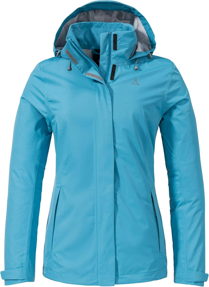 Schöffel Damen Jacket Gmund L wind- und wasserdichte Regenjacke, atmungsaktive Outdoor Jacke, Wander