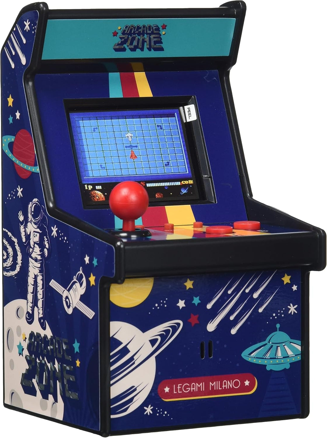 Legami MAC0001 Mini-Arcade-Videospiel, Mehrfarbig, Zone, Zone