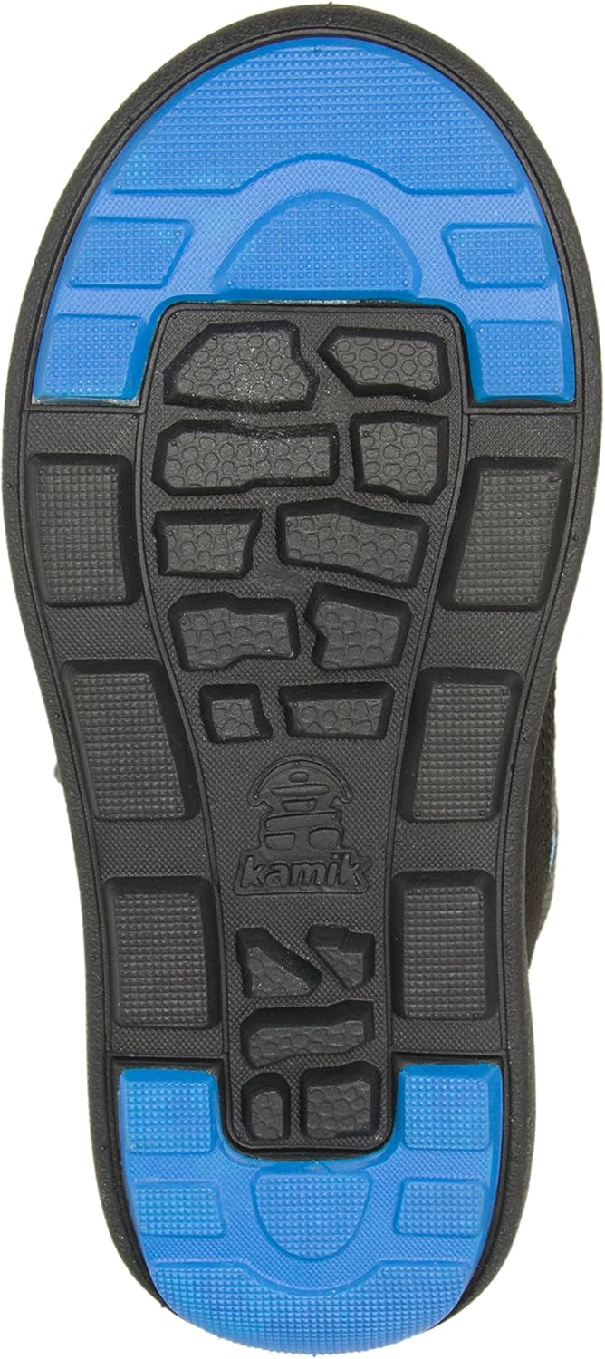 Kamik Unisex Kinder Stance2 Schneestiefel, Black Blue Bab