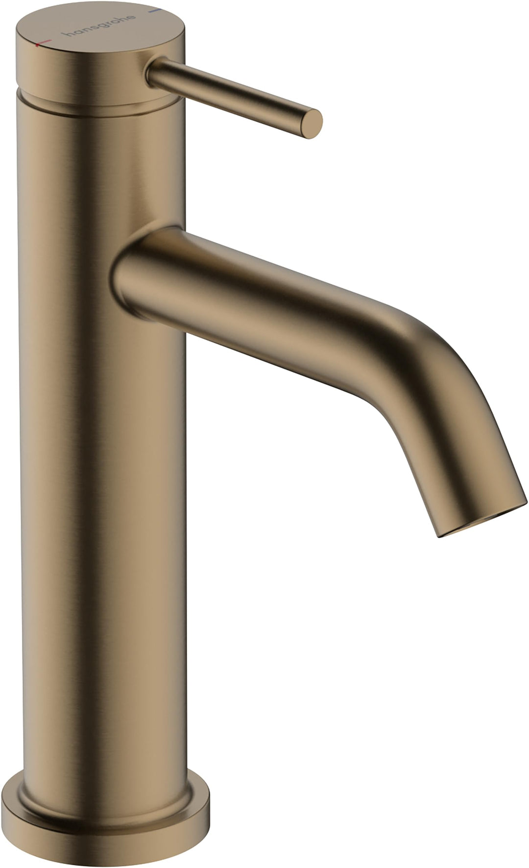 hansgrohe Tecturis S - Waschtischarmatur ohne Ablauf, Wasserhahn Bad mit Auslauf Höhe 110mm, Mischba