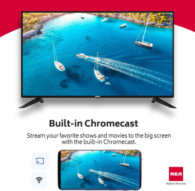 RCA RS32H2 Android Smart TV 32 Zoll (80 cm) mit Google Assistant, Chromecast, Netflix, Prime Video,