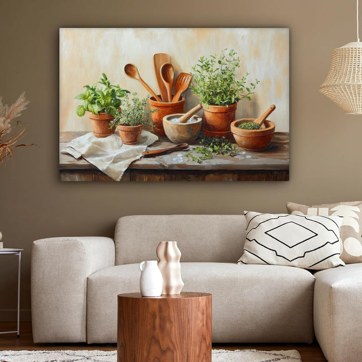 MuchoWow© Leinwandbild Gross 120x80 cm XXL Dekoration Wohnzimmer Bilder Pictures Wall Decoration Liv