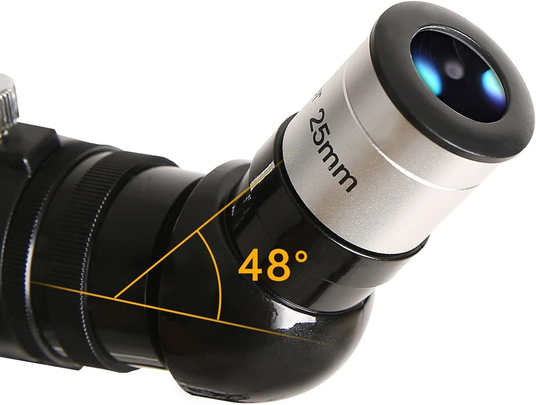 Gskyer Teleskop, 70 mm Öffnung 400 AZ-Mount Astronomisches Refraktions für Kinder und Anfänger- Reis
