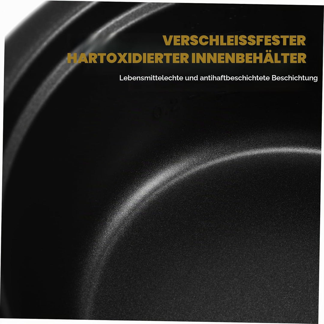 Homoyoyo Ersatztopf Für Reiskocher 1-8L - Antihaft Innentopf Für Reiskocher Langlebiges Kochgeschirr