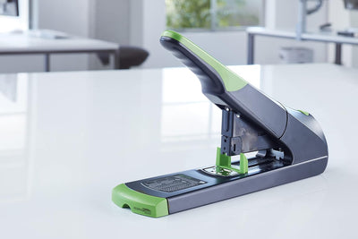 Novus B 50 re+new nachhaltiges Blockheftgerät (Heftleistung 140 Blatt, variable Einlegetiefe bis 75