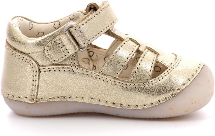 Kickers Unisex Kinder SushyMary Jane Schuh 18 EU Beige Champagne, 18 EU Beige Champagne