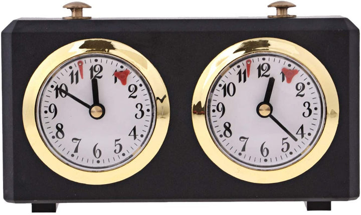 Schachuhr Timer, Schachuhren Analog Mechanischer, Professioneller Wettkampf Timer Uhrwerk angetriebe