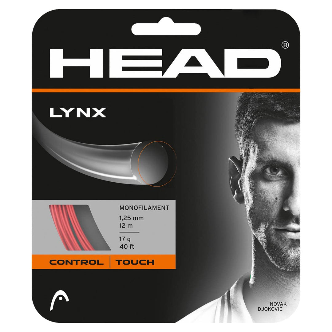 Head Lynx Set Tennis-Saite 1.25 mm / 17 g Rot, 1.25 mm / 17 g Rot