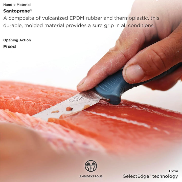 Cuchillo FISHCRAFTER Santoprene acero CPM-MagnaCut