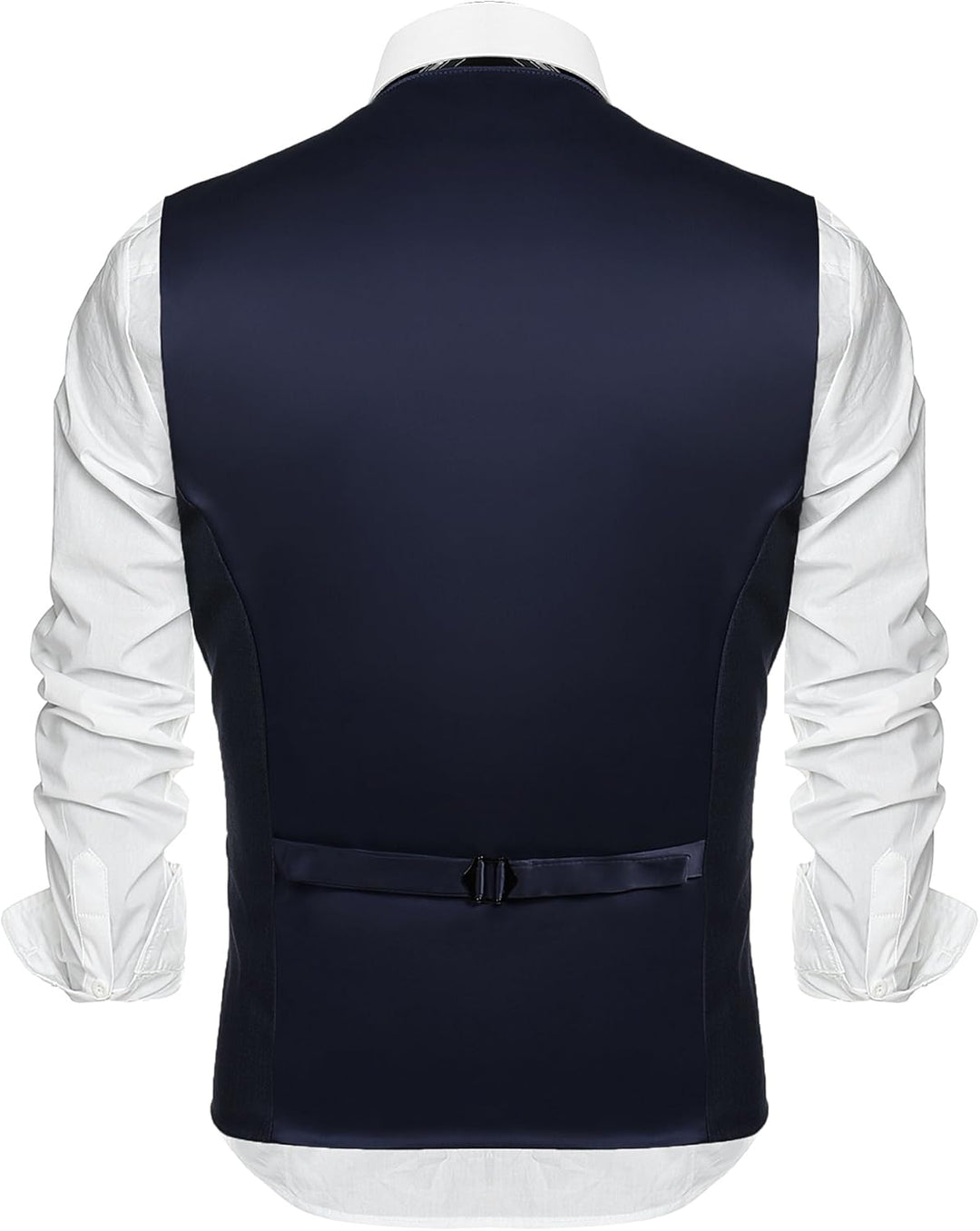 COOFANDY Herren Anzugweste Anzug V-Ausschnitt Formale Hochzeit Klassische Slim fit Elegant Westen Bu