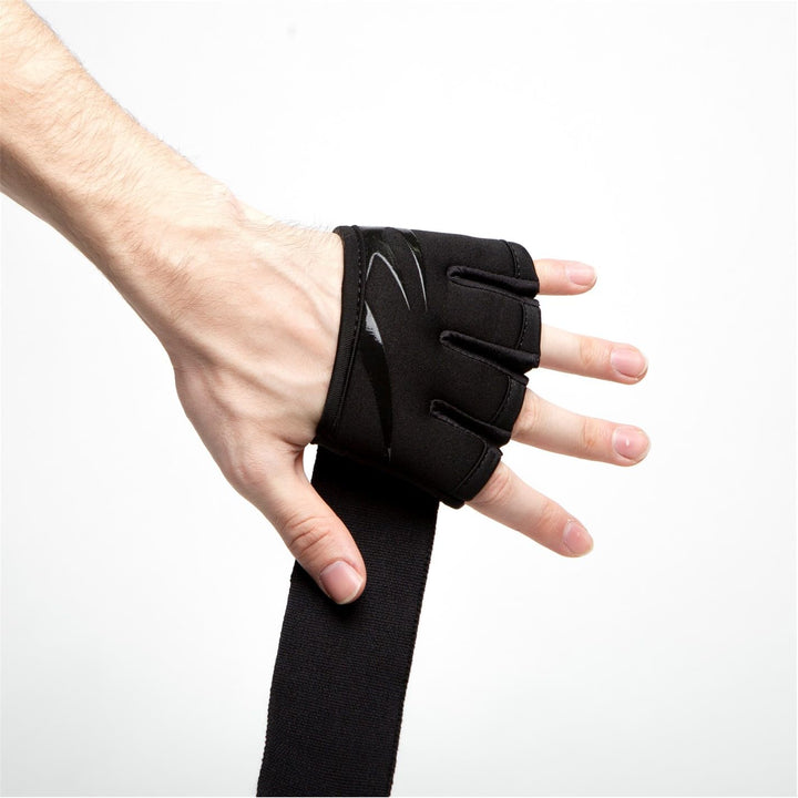 Everlast Unisex – Erwachsene Evergel Fastwraps Handschuhe XL Schwarz, XL Schwarz