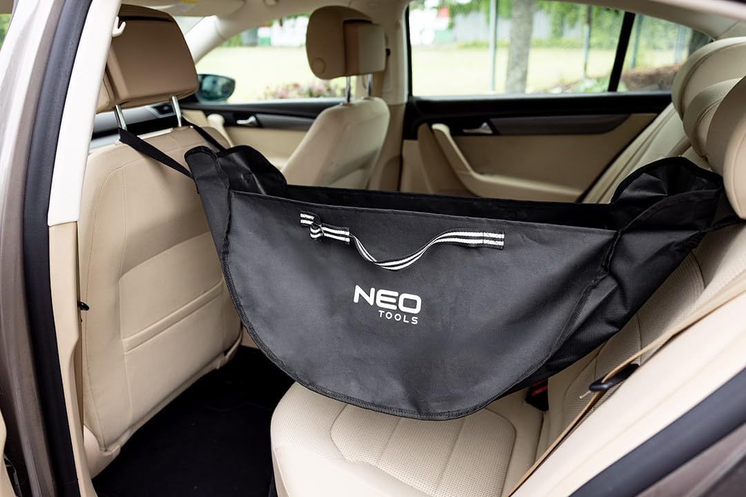 NEO TOOLS Auto Organizer hängend 60x32x30 cm, PKW & LKW Werkzeugtasche zwischen Kopfstützen, Rücksit