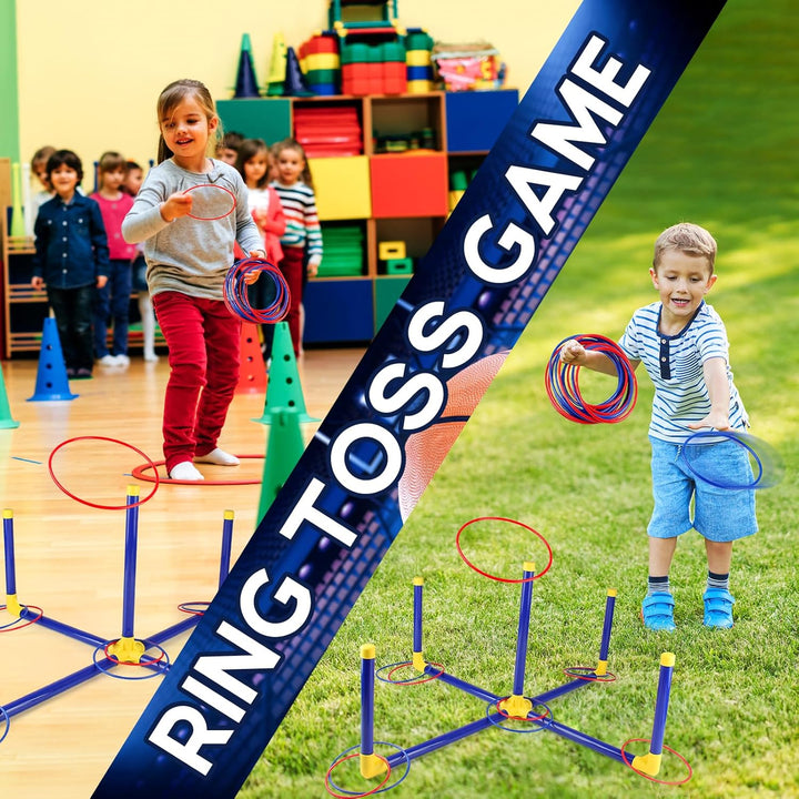 JOYBOY Spielzeug für Kinder, Spielzeug ab 6 7 8 9 10 11 12 Jahre, 3 in 1 Cornhole & Schiessspiele &