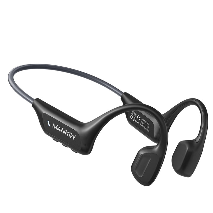 MANKIW Knochenschall Kopfhörer, IP68 Open Ear Kopfhörer Bluetooth 6.0, Bone Conduction Headphones fü