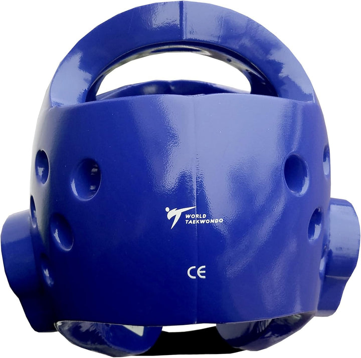 Kwon® Taekwondo Kopfschutz 4006 PU CE WTF Kopfschützer blau S EU, blau S EU