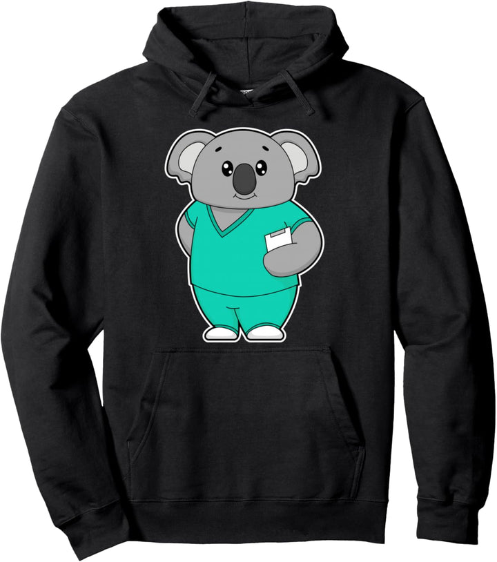 Koala Krankenpfleger Pullover Hoodie