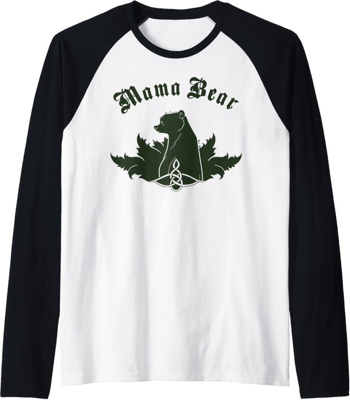 Disney Brave Mama Bear Silhouette Raglan